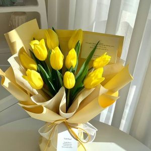 Tulip vàng sang trọng